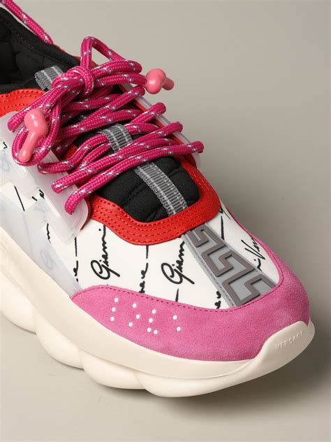 versace chain reaction sneakers women